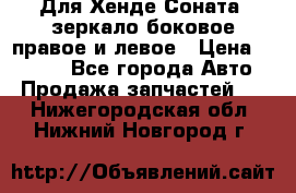 Для Хенде Соната2 зеркало боковое правое и левое › Цена ­ 1 400 - Все города Авто » Продажа запчастей   . Нижегородская обл.,Нижний Новгород г.